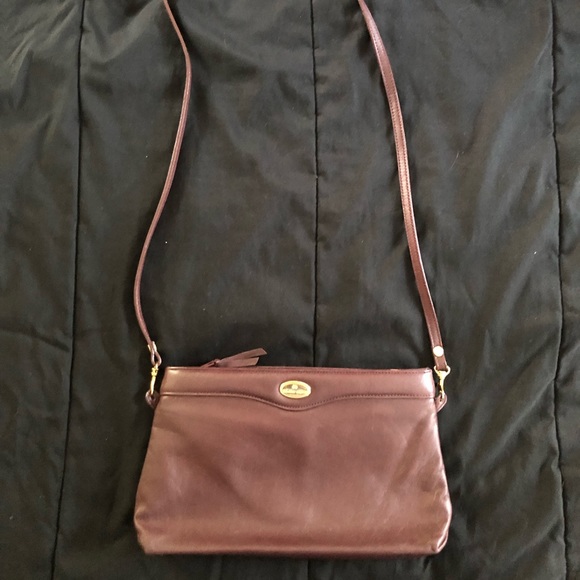 Etienne Aigner Bags Vintage Etienne Aigner Burgundy Purse Poshmark